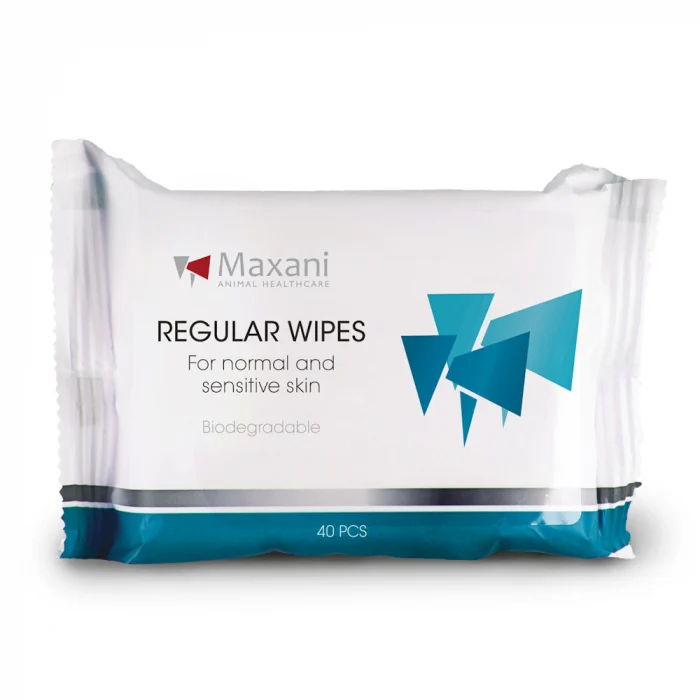 Ingrijire pisici - Servetele umede pentru caini & pisici Maxani Regular Wipes 40 buc / pachet