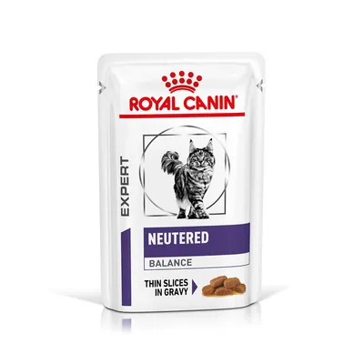 Noutati - Set 12 buc x 85 gr Hrana dietetica pentru pisici Royal Canin Neutered Balance