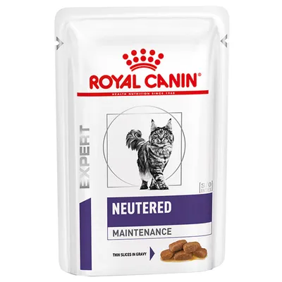 Noutati - Set 12 buc x 85 gr Hrana dietetica pentru pisici Royal Canin Neutered Maintenance