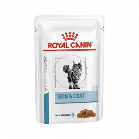 Set 12 buc x 85 gr Hrana dietetica pentru pisici Royal Canin Skin & Coat [1]