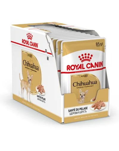 Caini - Set 12 buc x 85 gr Hrana umeda pentru caini Royal Canin Chihuahua Adult Pate