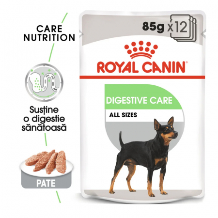 Set 12 buc x 85 gr Hrana umeda pentru caini Royal Canin Digestive Care [0]