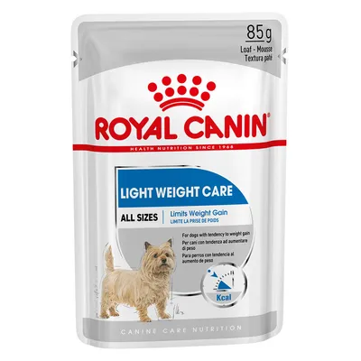 Set 12 buc x 85 gr Hrana umeda pentru caini Royal Canin Light Weight Care