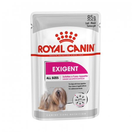 Caine Adult - Hrana umeda pentru caini Royal Canin Mini Exigent 85 gr