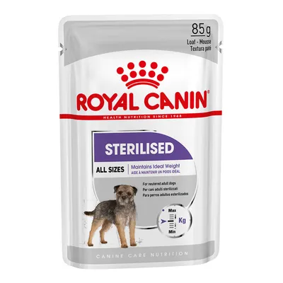 Set 12 buc x 85 gr Hrana umeda pentru caini Royal Canin Sterilised