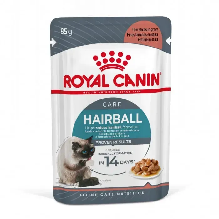 Set 12 buc x 85 gr Hrana umeda pentru pisici Royal Canin Hairball Care [1]