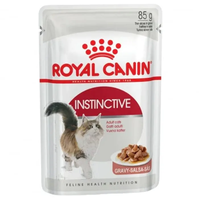 Set 12 buc x 85 gr Hrana umeda pentru pisici Royal Canin Instinctive Gravy