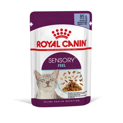 Pisici - Set 12 buc x 85 gr Hrana umeda pentru pisici Royal Canin Sensory Feel Gravy