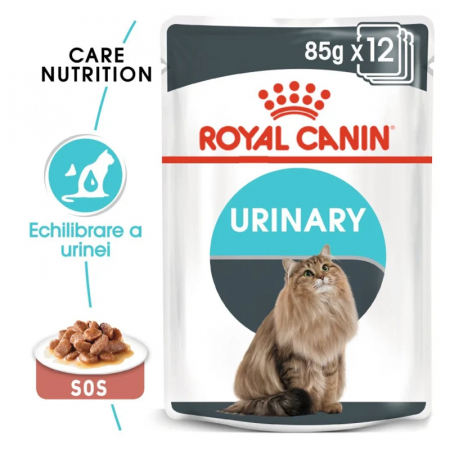 Pisica Adult - Set 12 buc x 85 gr Hrana umeda pentru pisici Royal Canin Urinary Care
