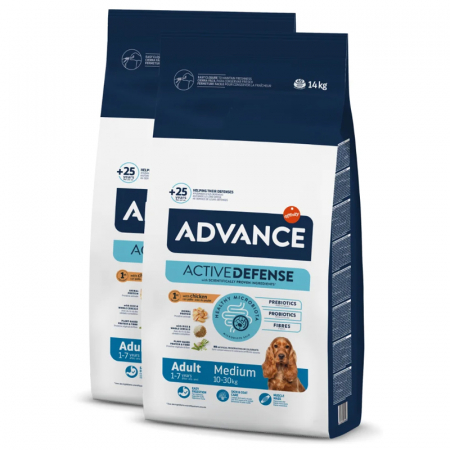 Oferta 2 saci x 14 kg Hrana uscata pentru caini Advance Medium Adult [0]
