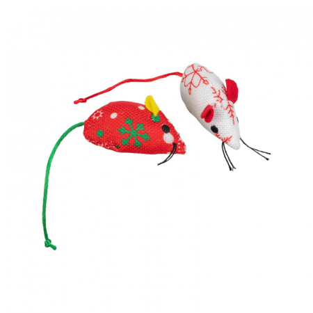 Set 2 soareci pentru pisici 7 cm Trixie [1]