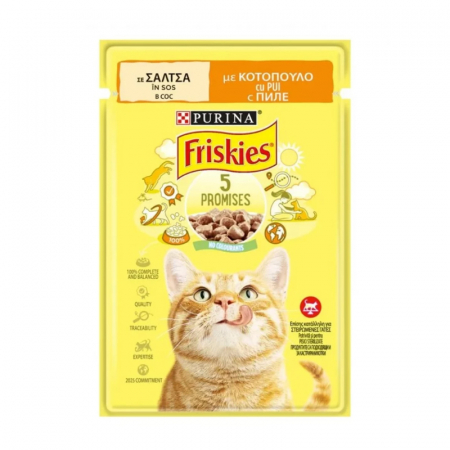 Oferte - Set 26 buc x 85 gr Hrana umeda pentru pisici Friskies cu pui in sos