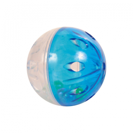 Set 4 mingi din plastic cu zornaitoare pentru pisici 4,5 cm [1]