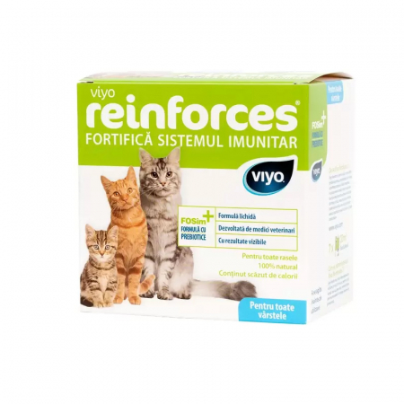 Farmacie - Set 7 buc x 30 ml Supliment nutritiv pentru pisici Viyo Reinforces