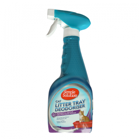 Ingrijire pisici - Solutie deodorizanta pentru litiera pisicii Simple Solution 500 ml