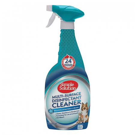 Solutii curatare - Solutie dezinfectanta pentru suprafete multiple Simple Solution 750 ml