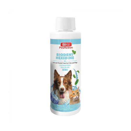 Solutii dentare - Solutie igiena dentara pentru caini & pisici Biodent Hexidine 50 ml