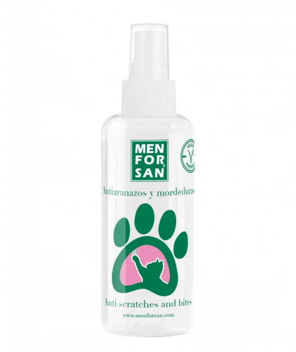 Igiena caini - Solutie antizgarieturi pentru pisici Menforsan 60 ml