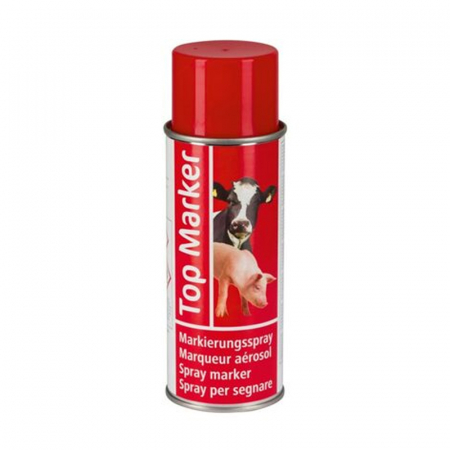 Accesorii - Spray pentru marcarea animalelor Top Marker Rosu 400 ml