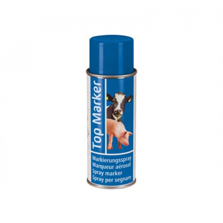 Porumbei - Spray pentru marcarea animalelor Top Marker Albastru 400 ml