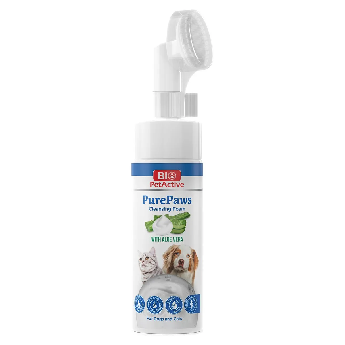 Igiena pisici - Spuma de curatare pentru caini & pisici Pure Paws 150 ml