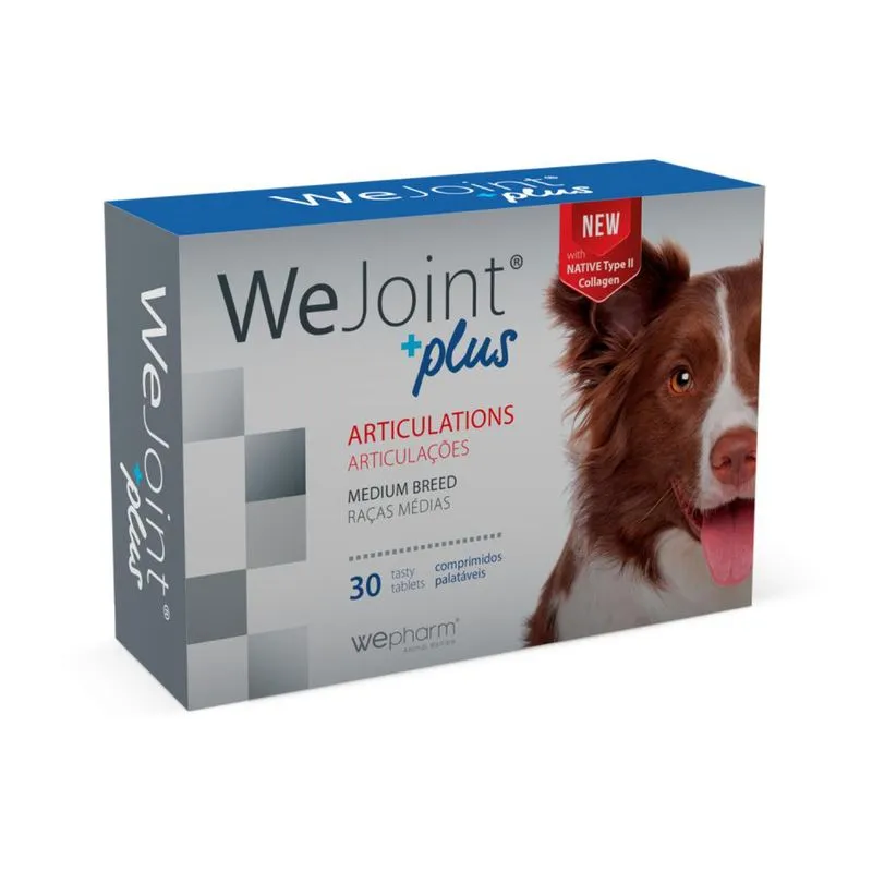 Suport Articulatii - Supliment articular pentru caini WeJoint Plus Medium Breed 30 tablete