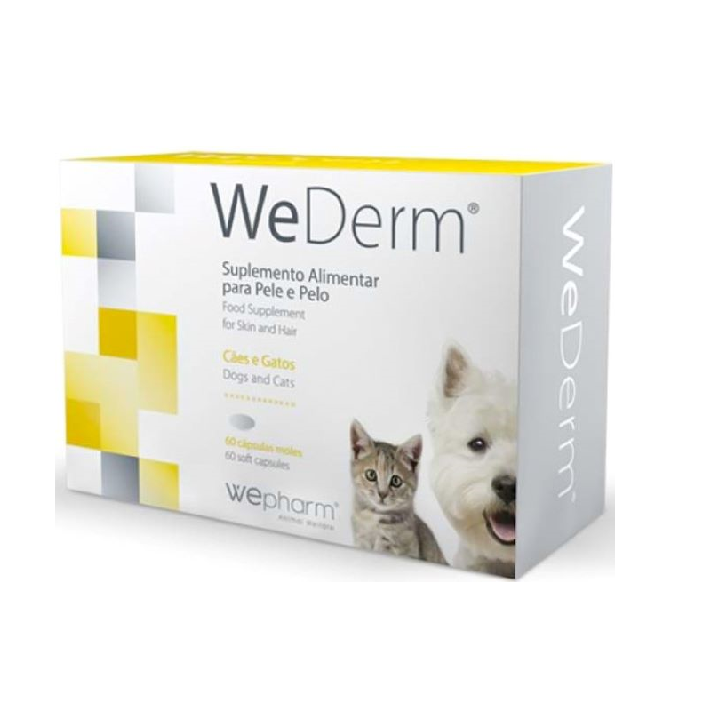 Suplimente & Vitamine - Supliment dermatologic pentru caini & pisici WeDerm 60 capsule