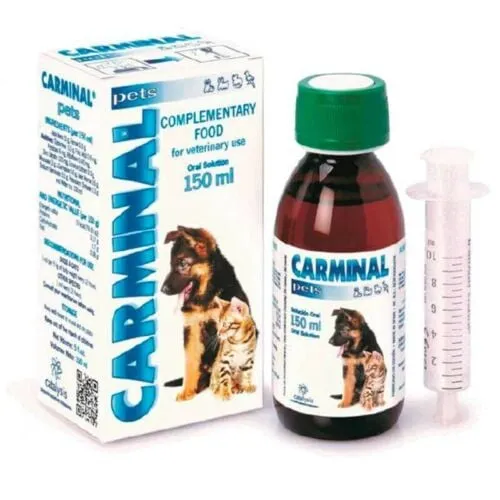 Supliment digestiv pentru caini Carminal Pets Sirop