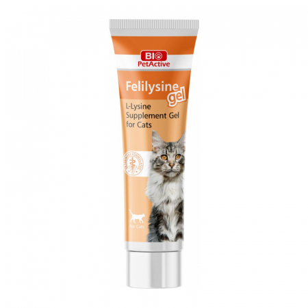 Farmacie - Supliment gel cu L-Lizina pentru pisici 100 ml