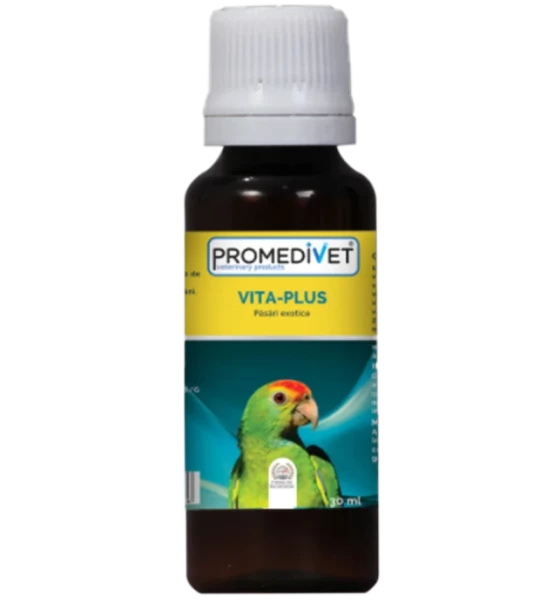 Suplimente & Vitamine - Supliment oral pentru pasari exotice Vita Plus 30 ml