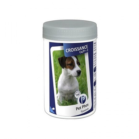 Suport Articulatii - Supliment pentru caini Pet Phos Croissance Ca/P=2 , 100 tablete