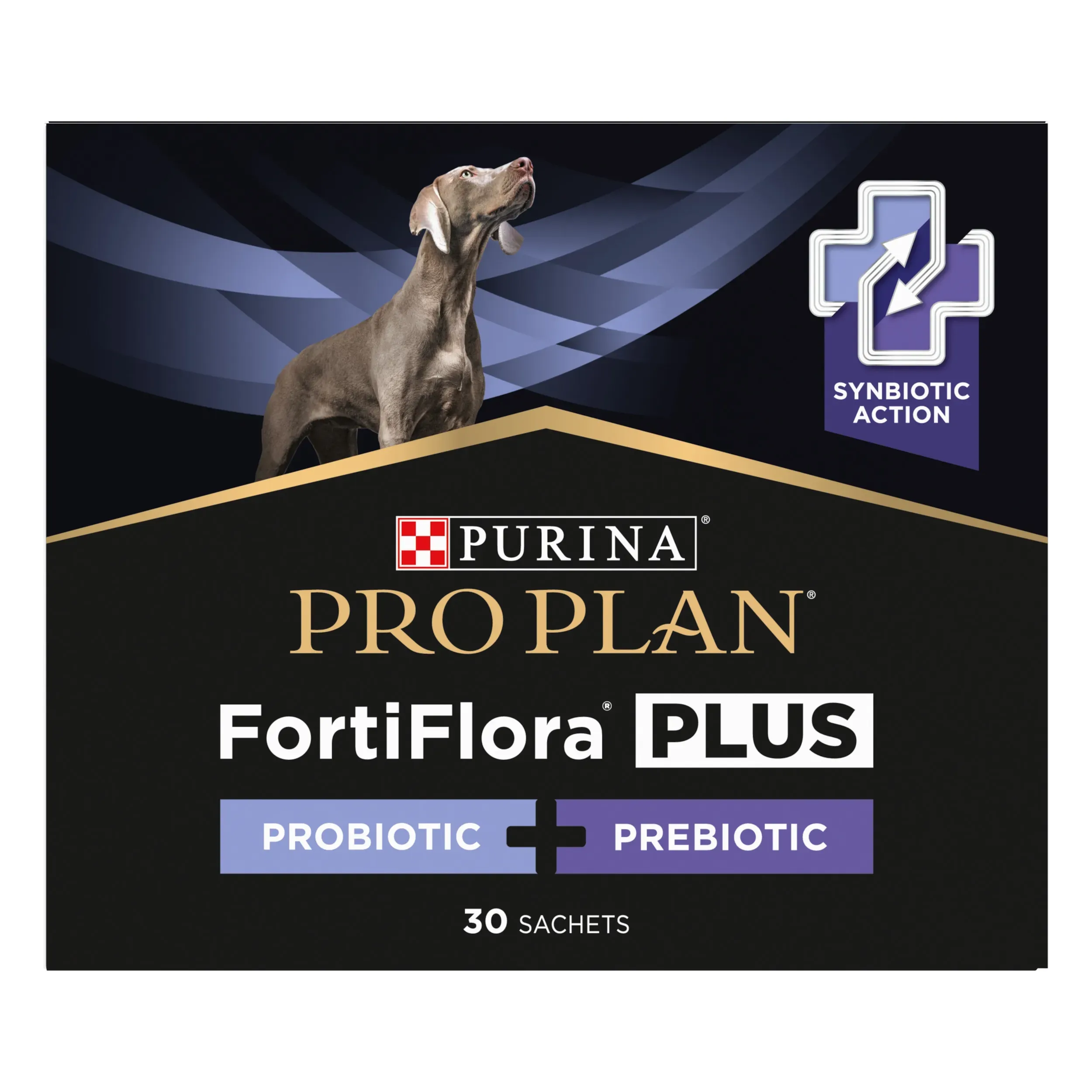 Afectiuni digestive - Supliment pentru caini Pro Plan Fortiflora PLUS 30 plicuri x 1 gr