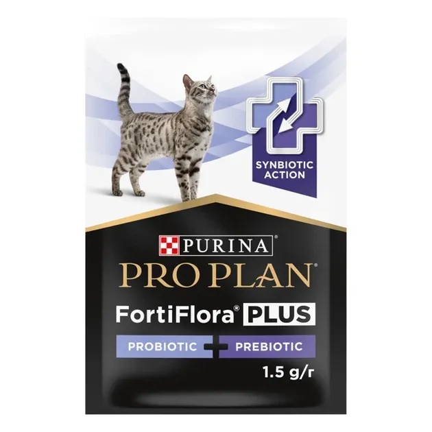 Supliment pentru pisici Pro Plan Fortiflora PLUS 30 plicuri x 1 gr [1]
