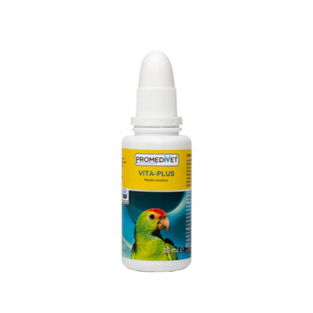 Suplimente & Vitamine - Supliment oral pentru pasari exotice Vita Plus 30 ml