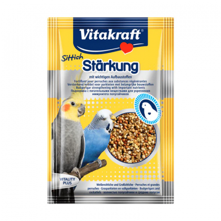 Suplimente & Vitamine - Vitamine pentru perusi Vitakraft Tonus 30 gr