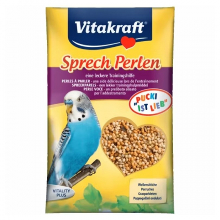Suplimente & Vitamine - Vitamine pentru perusi vorbitori Vitakraft 20 gr