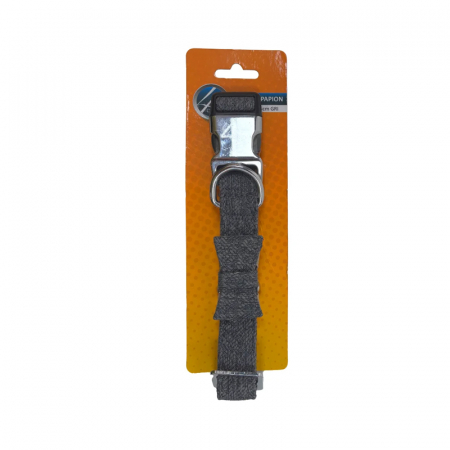 Caini - Zgarda papion pentru caini 4Dog Gri 2,5 x 40 x 55 cm