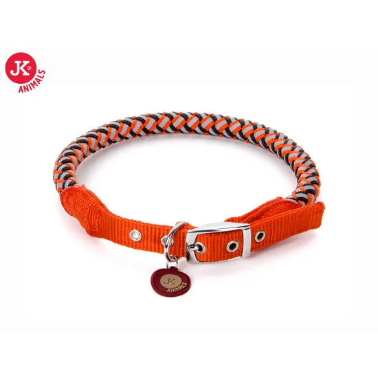 Caini - Zgarda pentru caini din cordelina JK M 44-53 cm