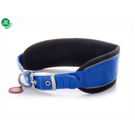 Noutati - Zgarda pentru caini JK Comfort L Albastra 6,4 x 47 - 56 cm