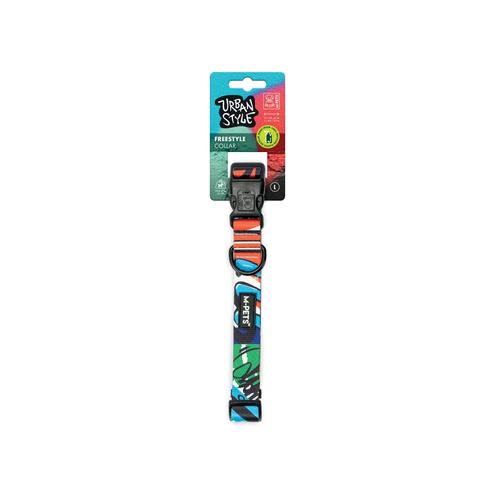 Zgarzi , lese , hamuri caini - Zgarda pentru caini M-Pets Urban Style