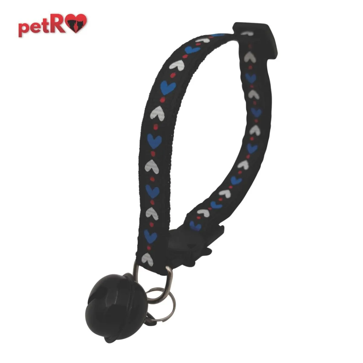 Zgarda pentru pisici cu inimioare Petro 20 - 35 cm [2]