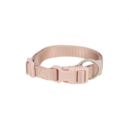 Caini - Zgarda pentru caini Premium Roz Pal M-L 35-55 cm / 20 mm