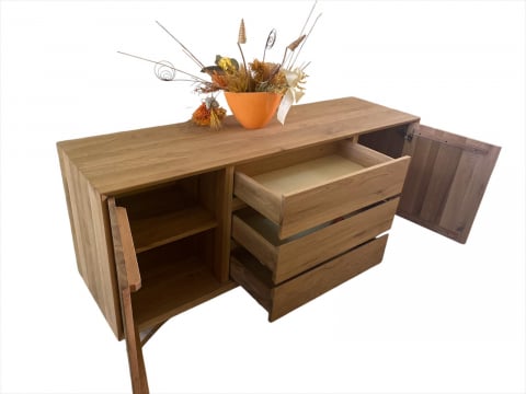 Sold Out - VEGAS Sideboard – Elegance and Functionality in Oak Wood