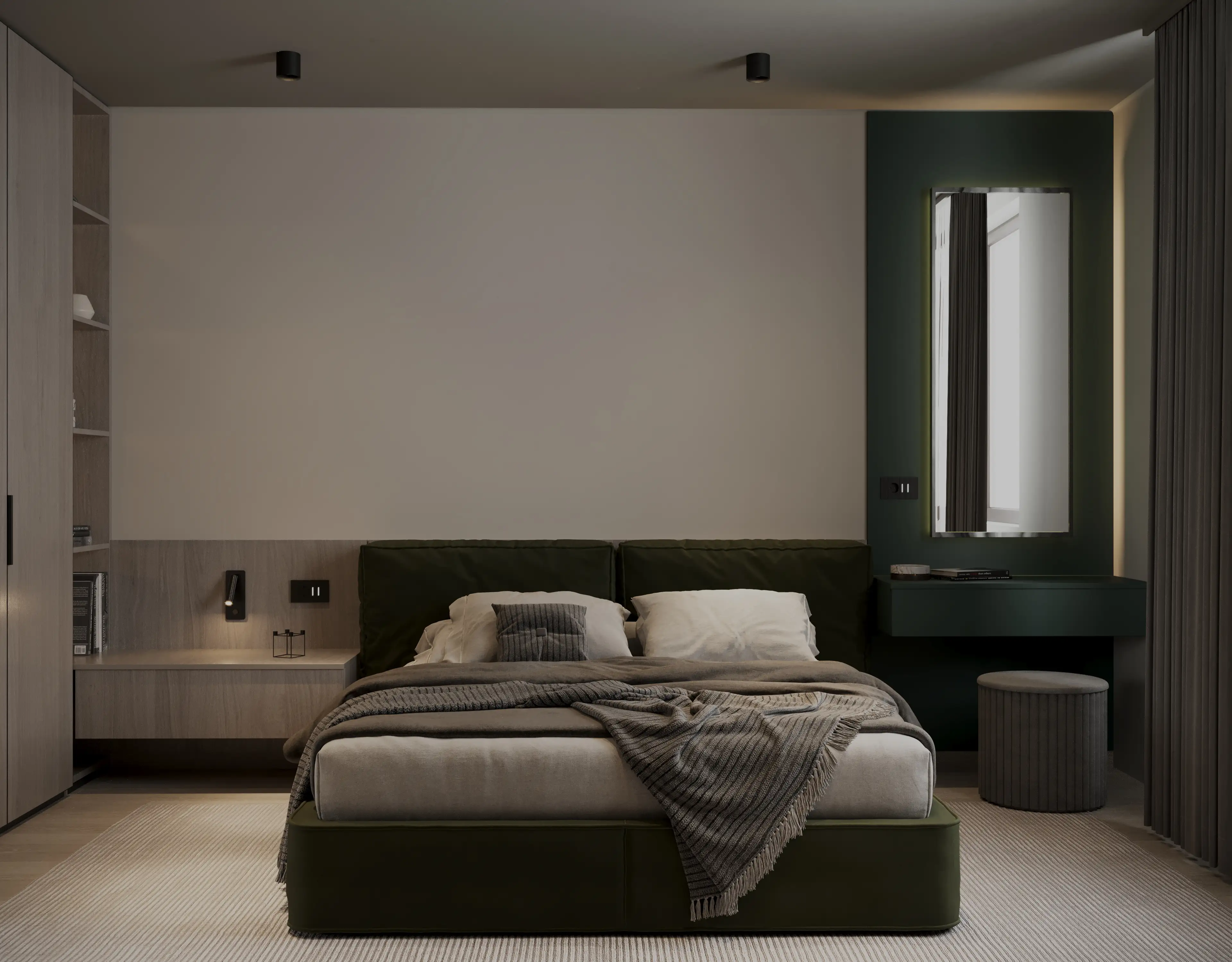 Custom furniture made of particle board (PAL) and MDF - Young House