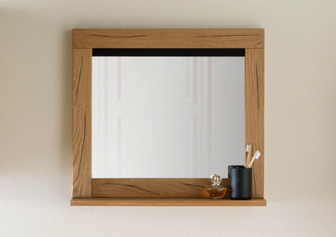 Colectia Eisa - Wild Oak Mirror 70x15x63 cm, Natural Oil