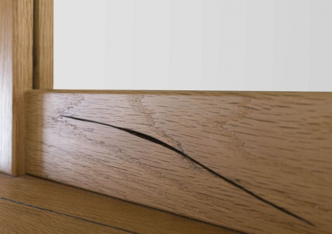 Wild Oak Mirror 70x15x63 cm, Natural Oil [1]