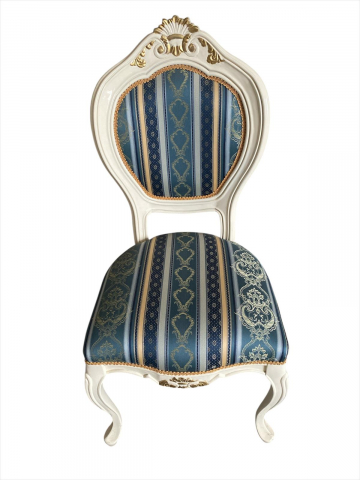 Fresh Royal Chair – Elegant Classic Dining Chair in Solid Beech Wood with Custom Upholstery [2]