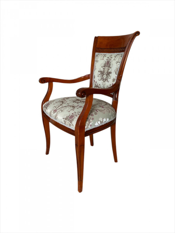 Horeca Furniture - Sofia Gold Chair – Solid Beech Wood Armchair with Custom Upholstery