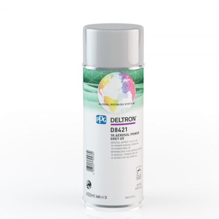 Grund / primer, filler, intaritor - 1K Aerosol Primer - G5, cutie 0,4 ltr.