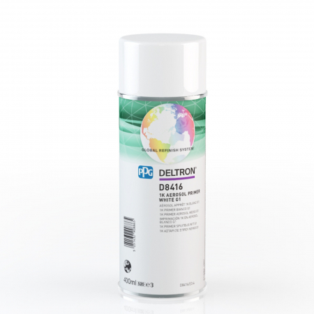 Grund / primer, filler, intaritor - 1K Aerosol Primer white - G1, cutie 0,4 ltr.